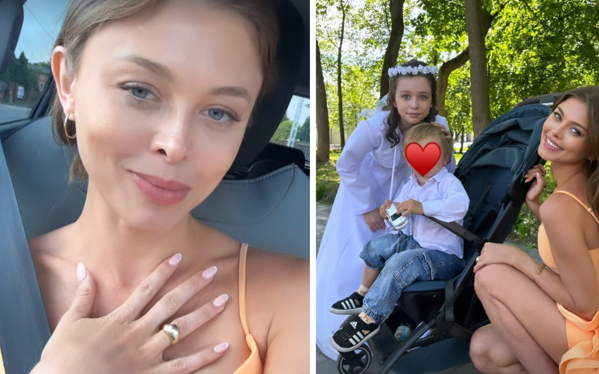 Stylizacja Joanny Opozdy na komunię chrześnicy wywołała poruszenie!