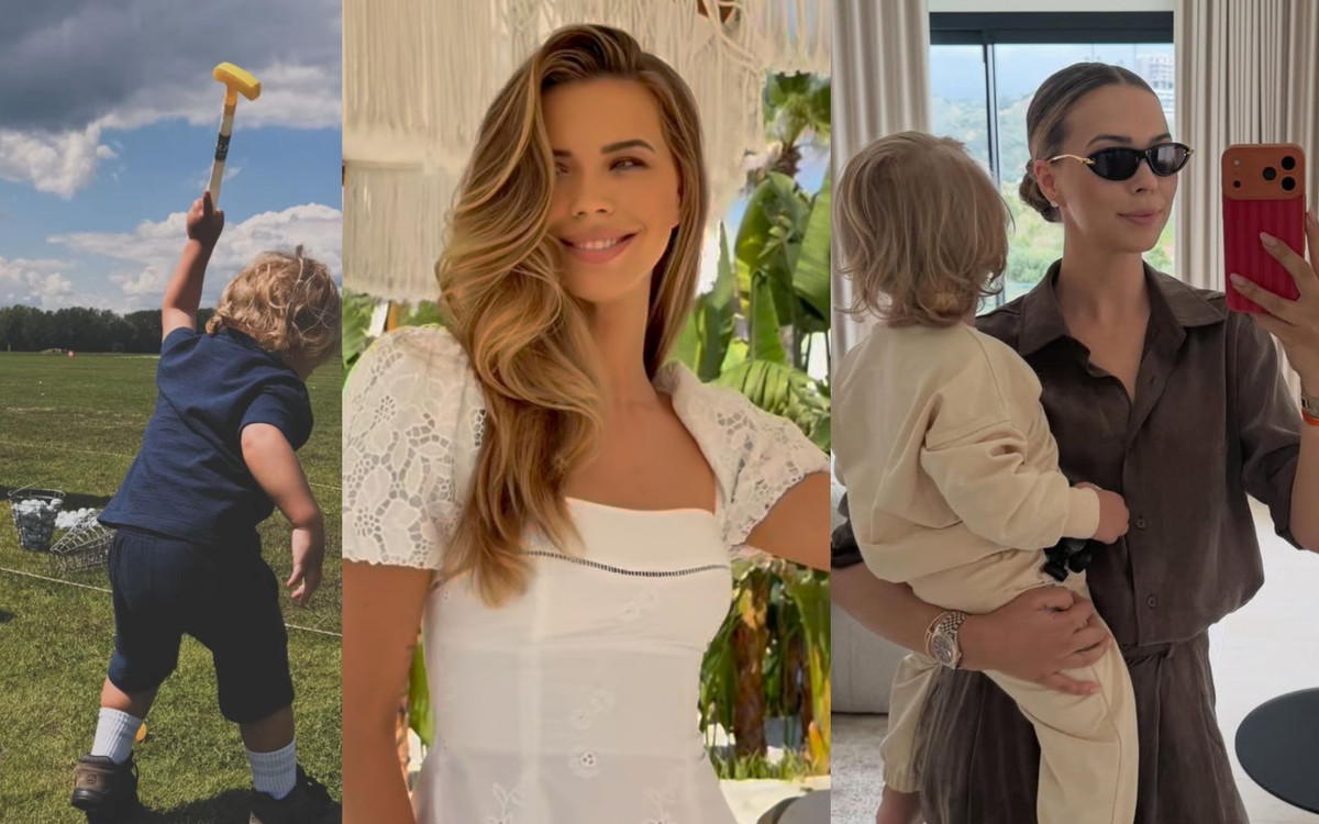 Sandra Kubicka spędza sportowy weekend z synem i nowym partnerem! Wybrali się na golfa, a kadry obiegły sieć