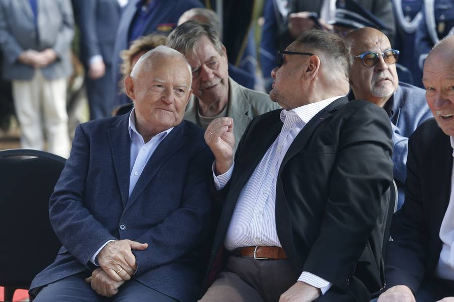 Pogrzeb Jerzego Dziewulskiego. Smutni Kalisz i Miller pożegnali przyjaciela! ZDJĘCIA