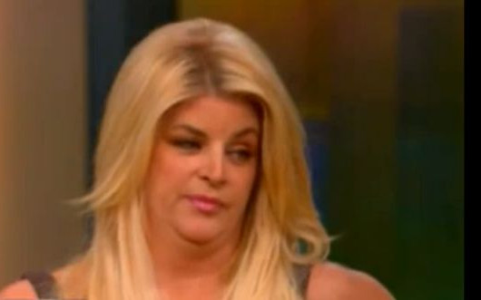 Kirstie Alley przytyła prawie 40 kilo! (VIDEO)