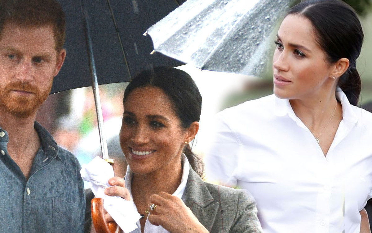 Meghan Markle chciała ukryć brzuszek, a wszyscy patrzyli tylko na jej marynarkę!