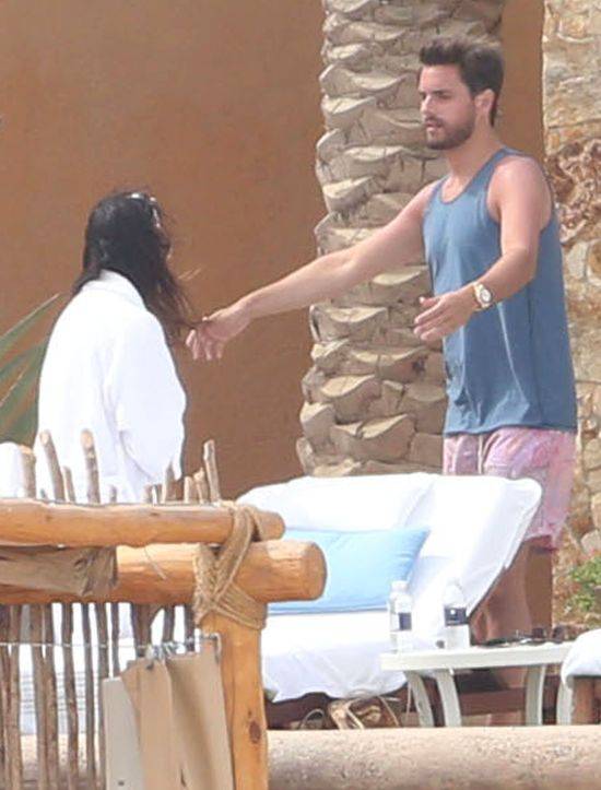 Kourtney Kardashian i Scott Disick na rodzinnym urlopie