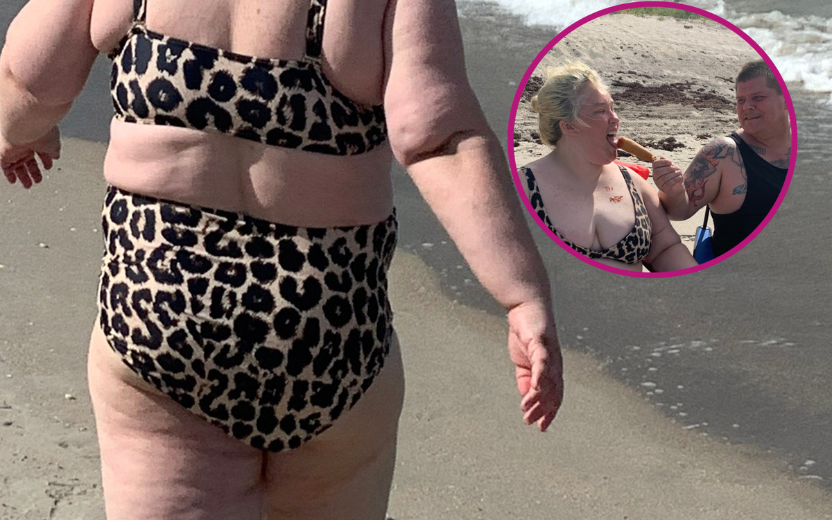 Mama June na romantycznej randce smakuje corndoga – to ma być afrodyzjak? (ZDJĘCIA)