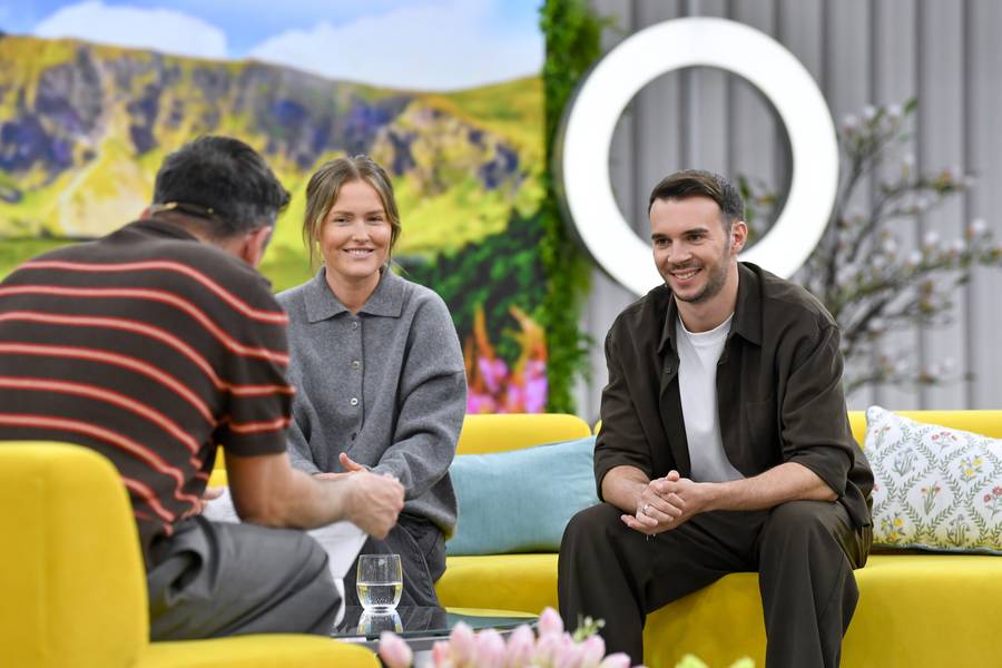 Olga Frycz i Albert Kosiński w "Halo tu Polsat"