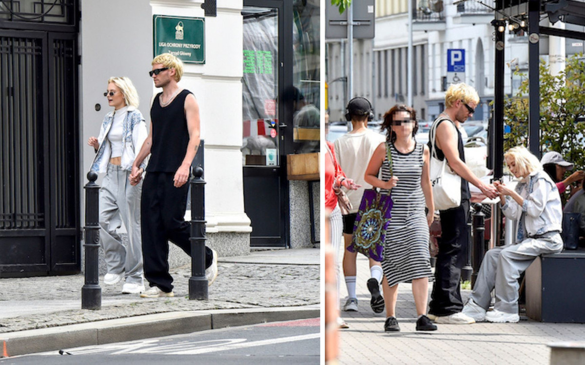 Kasia Sawczuk spaceruje po mieście z chłopakiem, francuskim muzykiem (ZDJĘCIA)