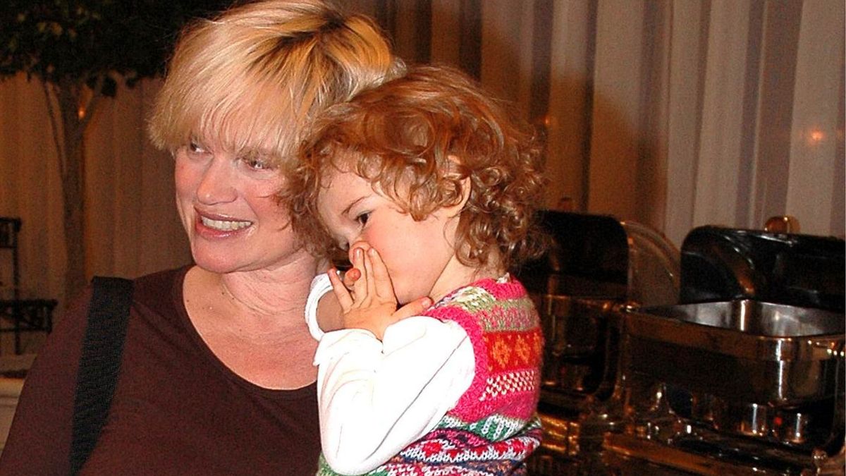 Katarzyna Figura z córką fot. KAPiF