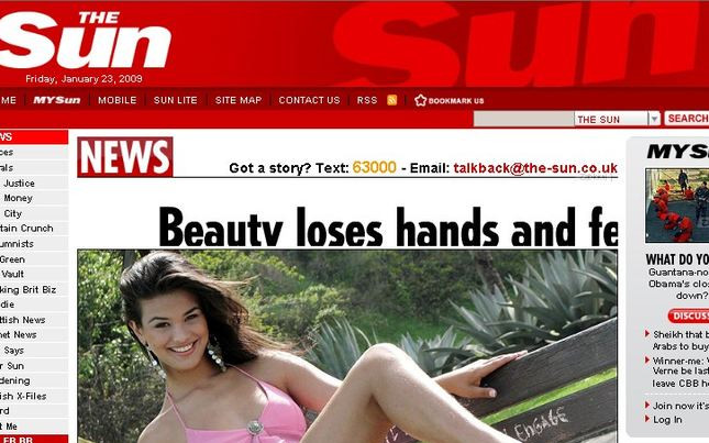 Marianie Bridi de Costa amputowano dłonie i stopy