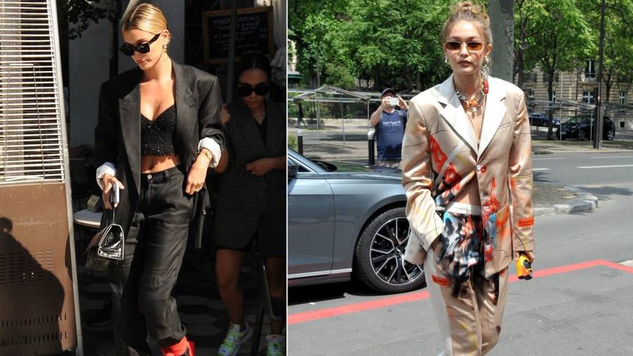 Gigi Hadid Hailey Bieber