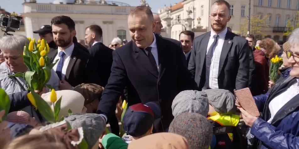 Wyjątkowy gest Karola Nawrockiego, fot. Instagram