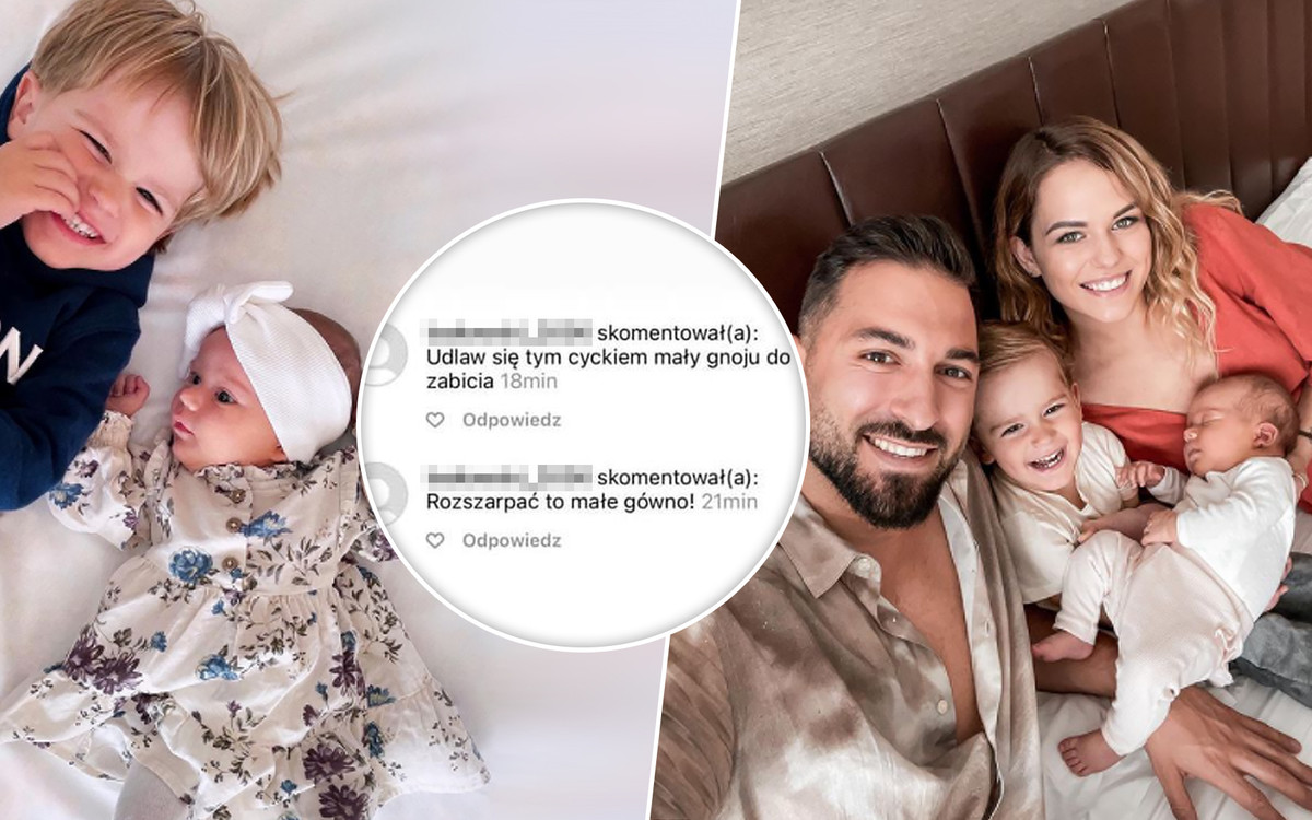 Kamila Nicpoń-Maślak pokazała komentarze, jakie otrzymała pod zdjęciem swoich dzieci – są przerażające