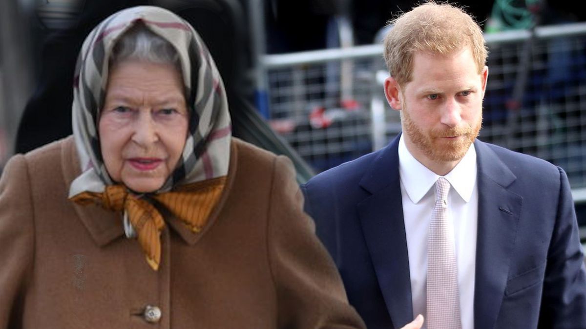 Królowa Elżbieta II i Harry