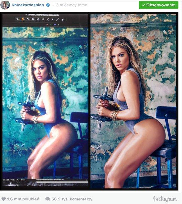 Gwiazdy BEZ FILTRA na Instagramie