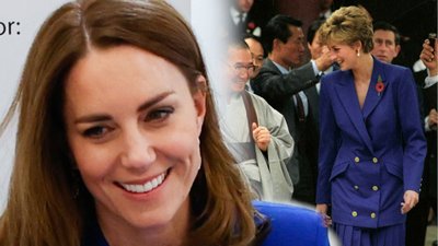 Księżna Kate jak księżna Diana. To niemal replika