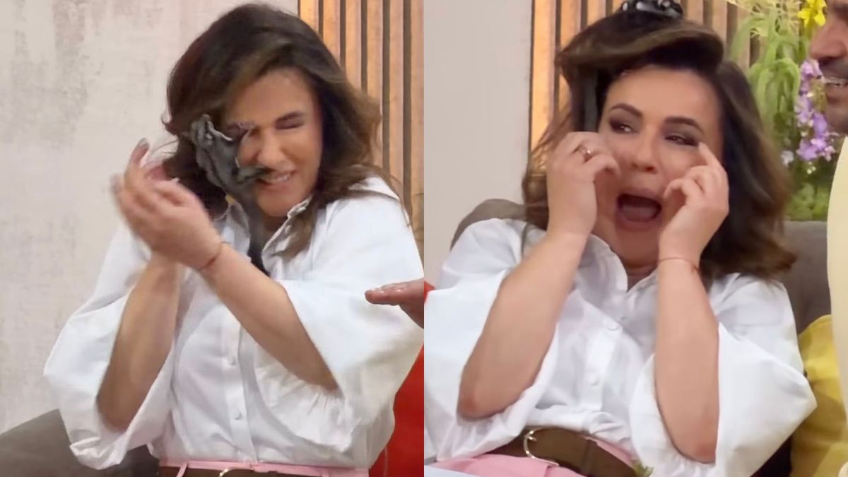 Dantejskie sceny w „Pytaniu na śniadanie”. Zwierzę skoczyło prosto na twarz Tadli, Fot. Instagram