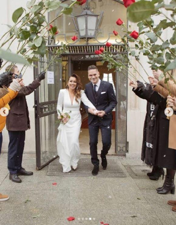 Beata Tadla wzięła ślub. fot. Instagram