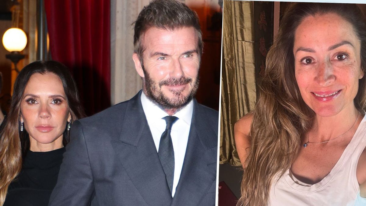 Dawid i Victoria Beckham, Rebecca Loos, fot. Forum/Instagram