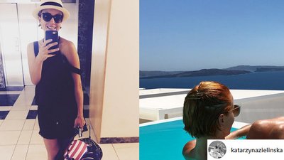 Ciężarna Kasia Zielińska odpoczywa na wakacjach. W bikini!
