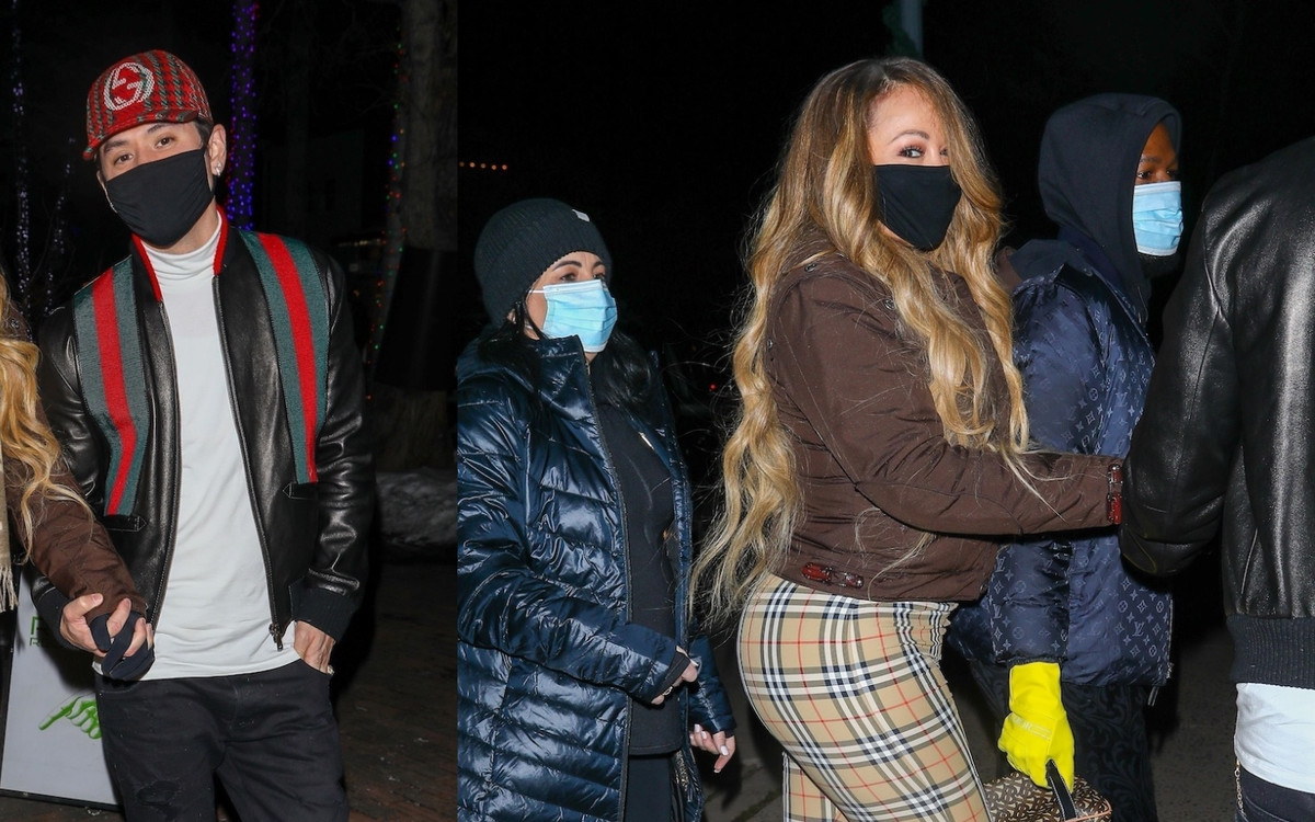 Mariah Carey na świątecznych zakupach z chłopakiem