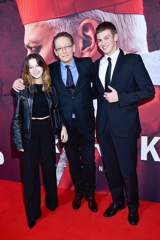 Premiera filmu “Prorok”. Jacek Borkowski z dziećmi na ściance – syn ma już 19 lat!