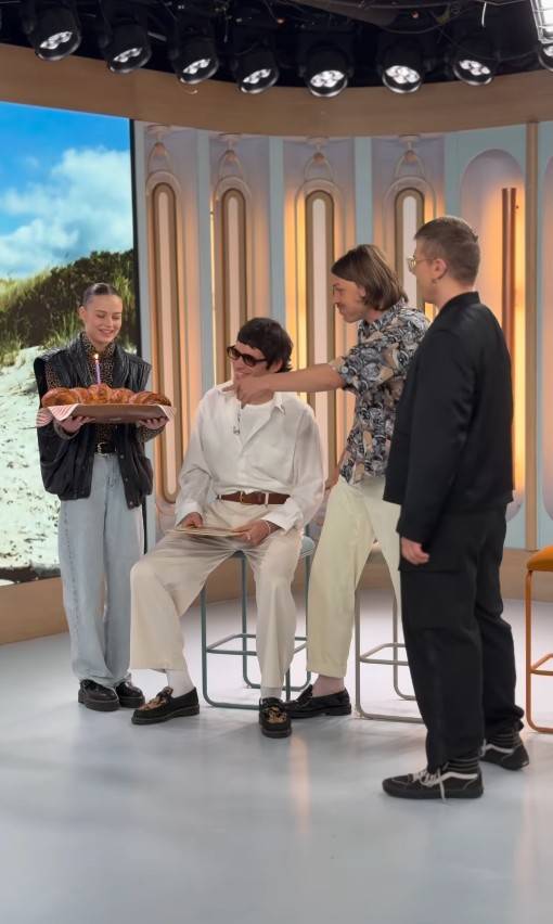 Kasia Sawczuk w "Dzień dobry TVN", fot. Instagram