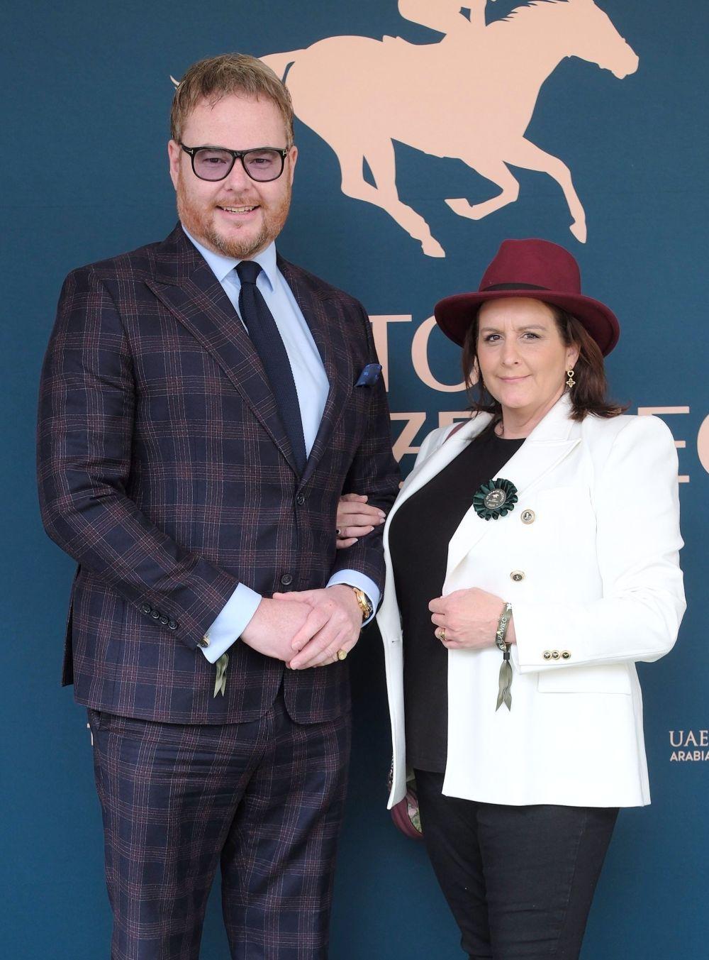 Jan Lubomirski-Lanckoroński z żoną/KAPiF