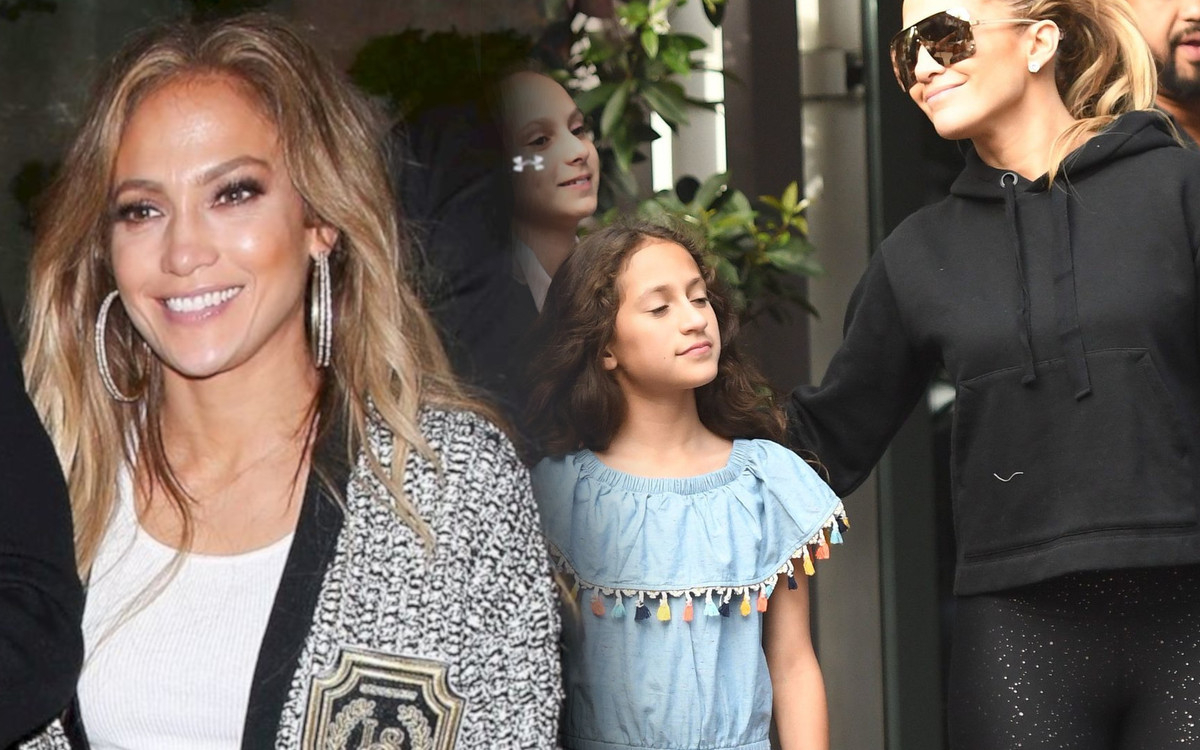 Jennifer Lopez pokazała zdjęcie BEZ MAKIJAŻU ze swoimi dziećmi