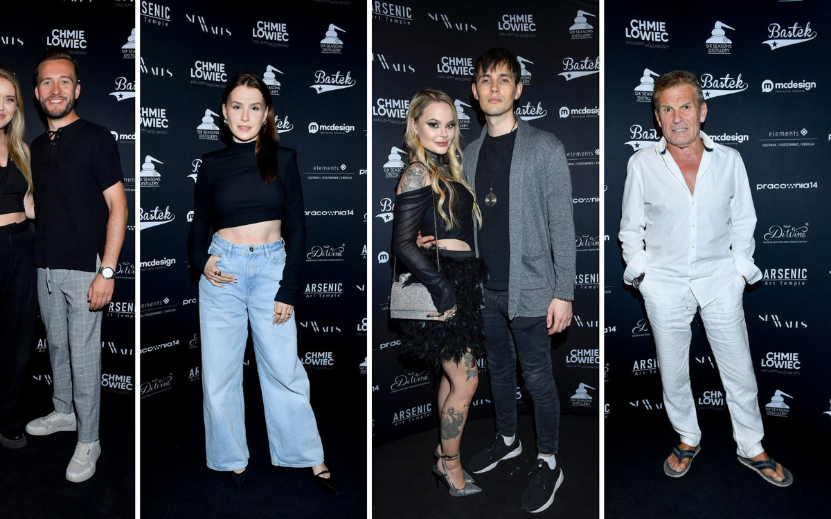Gwiazdy na wernisażu: Sieklucka odsłania brzuch, zakochani Kamila Kamińska i Michał Meyer oraz Monika Miller z partnerem