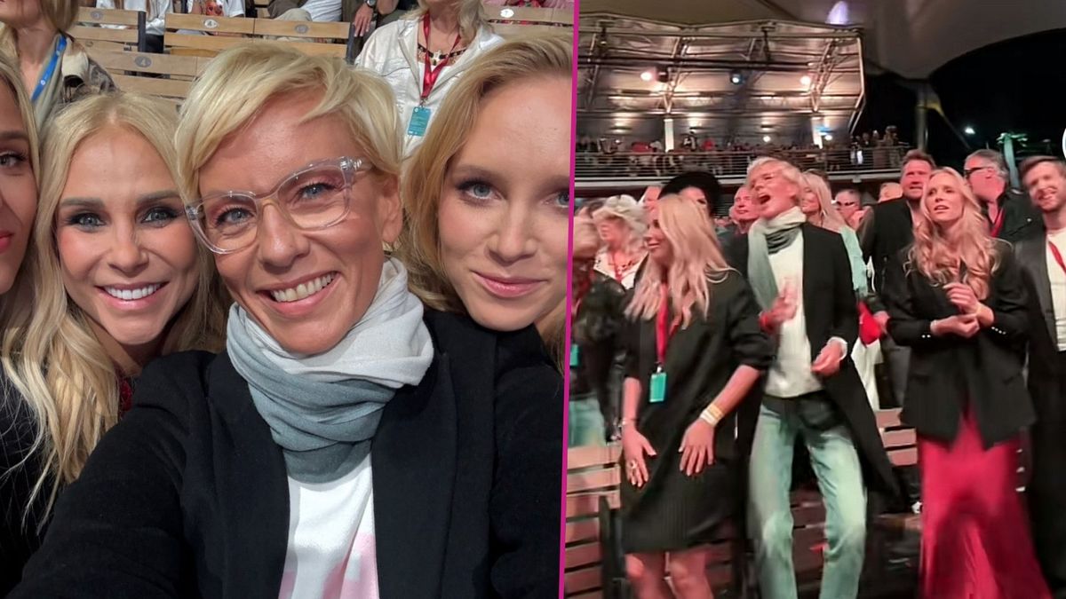 Aneta Werner wywija pod sceną w Sopocie