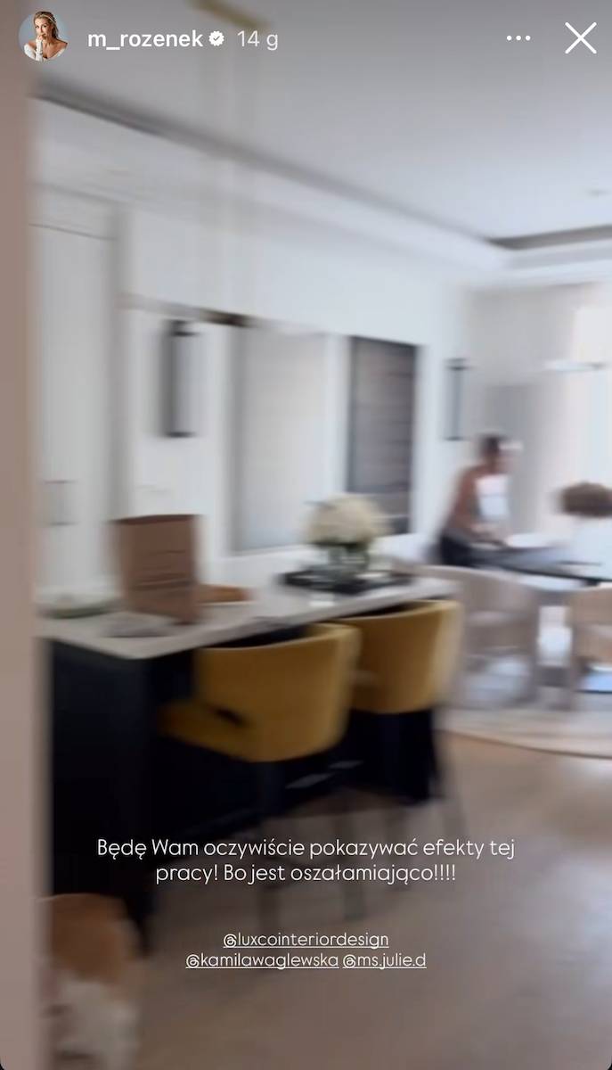 Małgorzata Rozenek wprowadza się do wymarzonej willi! Marmur, taras z kuchnią i luksusowy domek dla Henia… (FOTO)