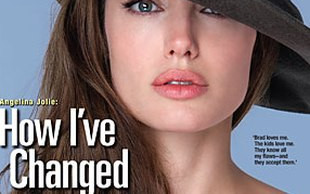 Piękna Angelina Jolie na okładce Parade (FOTO)