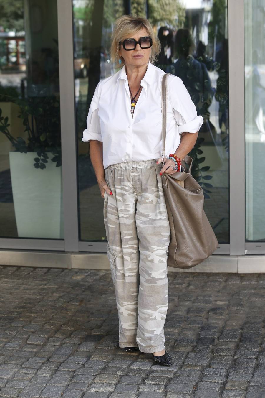 Gwiazdy brylują przed studiem “Dzień Dobry TVN”! Pełna klasy Katarzyna Figura, Ewa Kasprzyk (FOTO)