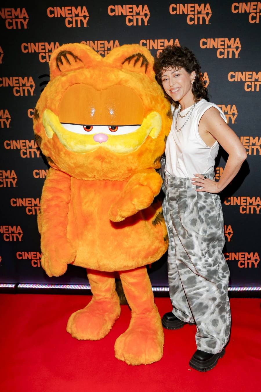 Gwiazdy poczuły dziecięcą radość na premierze filmu “Garfield”! Natalia Kukulska, Michel Moran (FOTO)