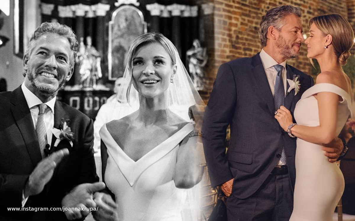 Tak Joanna Krupa wspominała ślub – miała suknię od polskiej projektantki