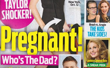 Kto jest ojcem dziecka Taylor Swift? Brzuszek jest już widoczny!