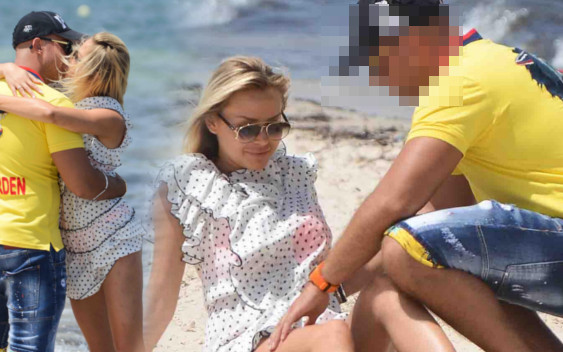 Gorące pocałunki Oli Ciupy z NARZECZONYM w Tunezji!