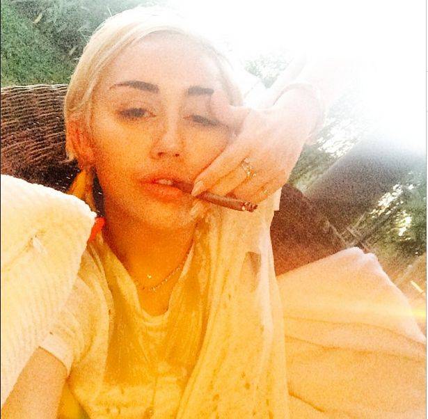 Miley Cyrus na Instagramie