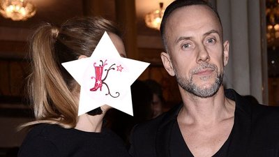 Nergal z piękną blondynką na gali Paszporty Polityki (FOTO)