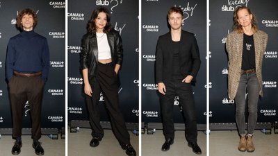 Pokaz prasowy nowego serialu CANAL+. Maria Dębska, Maciej Musiał, Eryk Kulm Jr