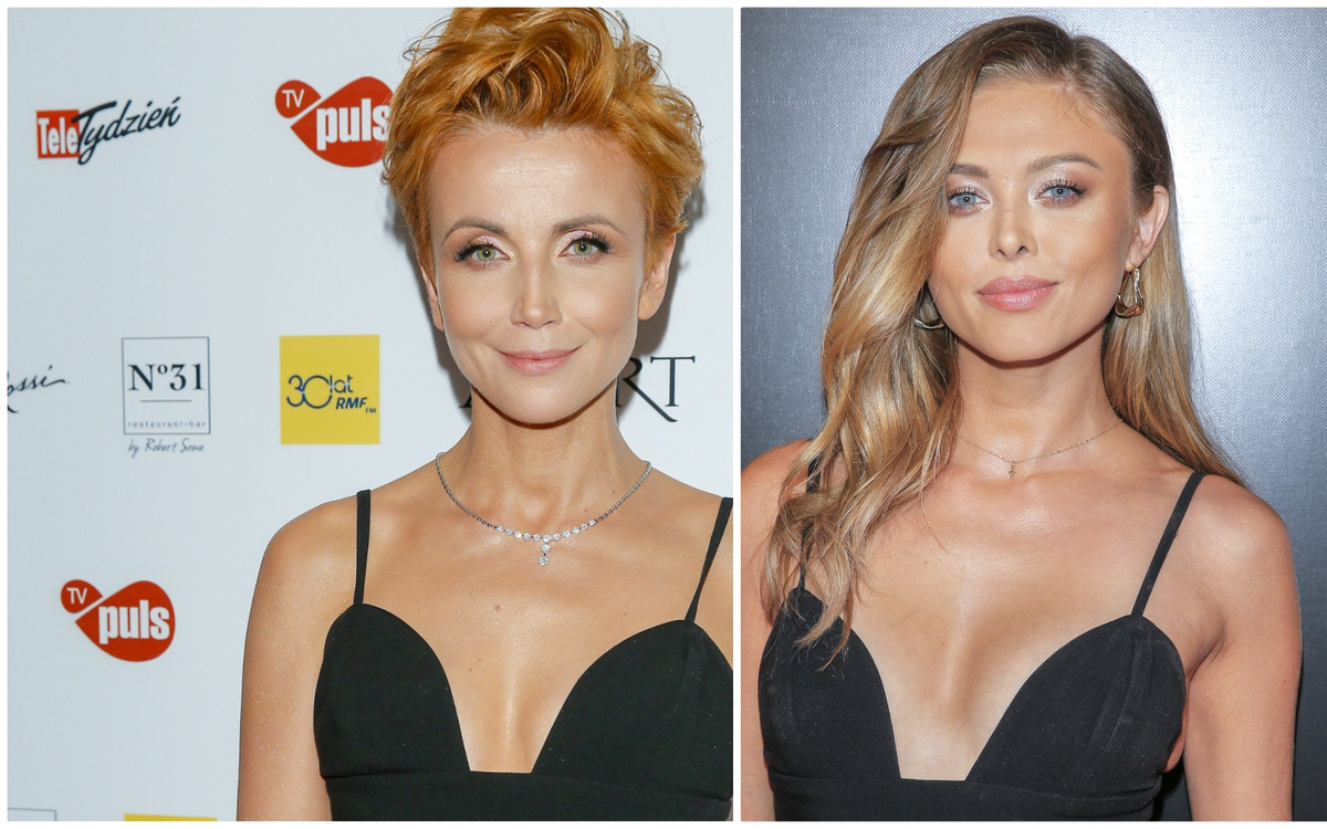 Zielińska i Opozda w niemal identycznej kreacji