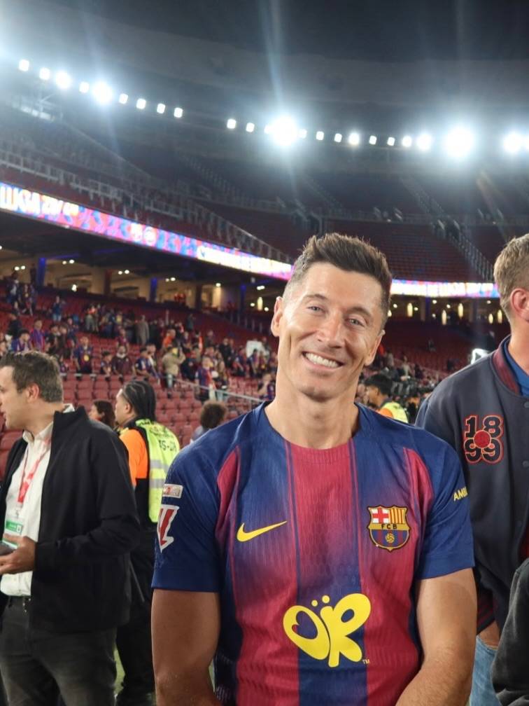 Robert Lewandowski, fot. Instagram