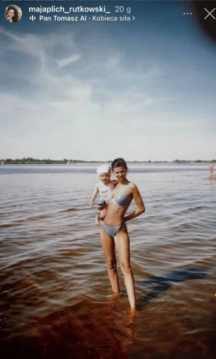 Maja Rutkowski pokazała ciało po ciąży, fot. Instagram