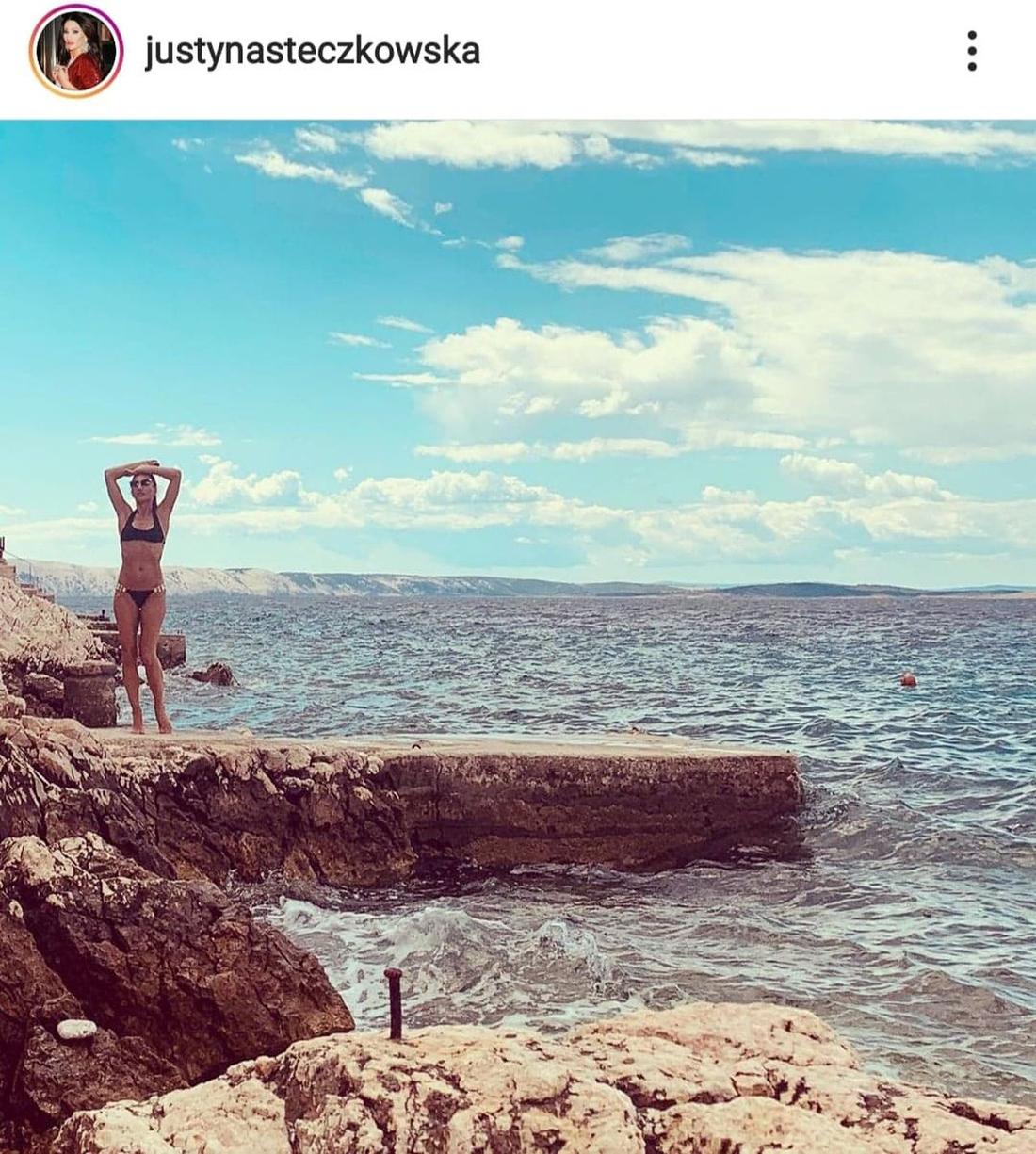 Justyna Steczkowska w bikini