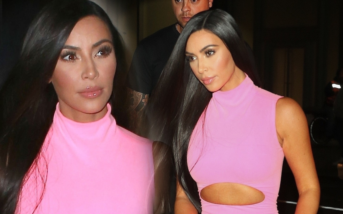 Bez szpilek Kim Kardashian wygląda na niską i krępą (ZDJĘCIA)