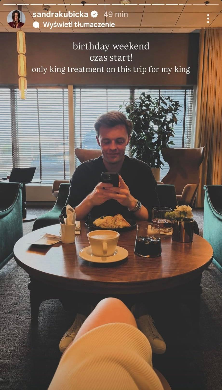 Sandra Kubicka, fot. Instagram