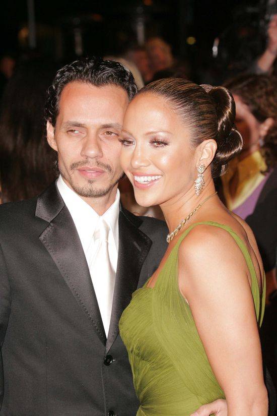 Jennifer Lopez i Marc Anthony w czasach, gdy byli razem