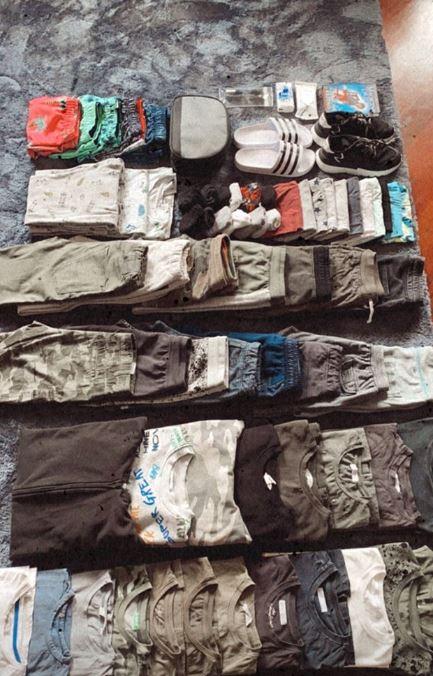 Klaudia El Dursi pakuje syna