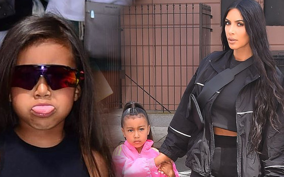 Kim Kardashian OSTRO o hejcie na wyprostowane włosy North!