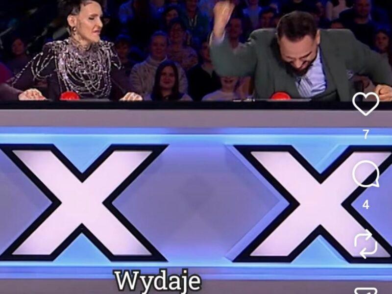 Sceny w Mam talent!, fot. Instagram