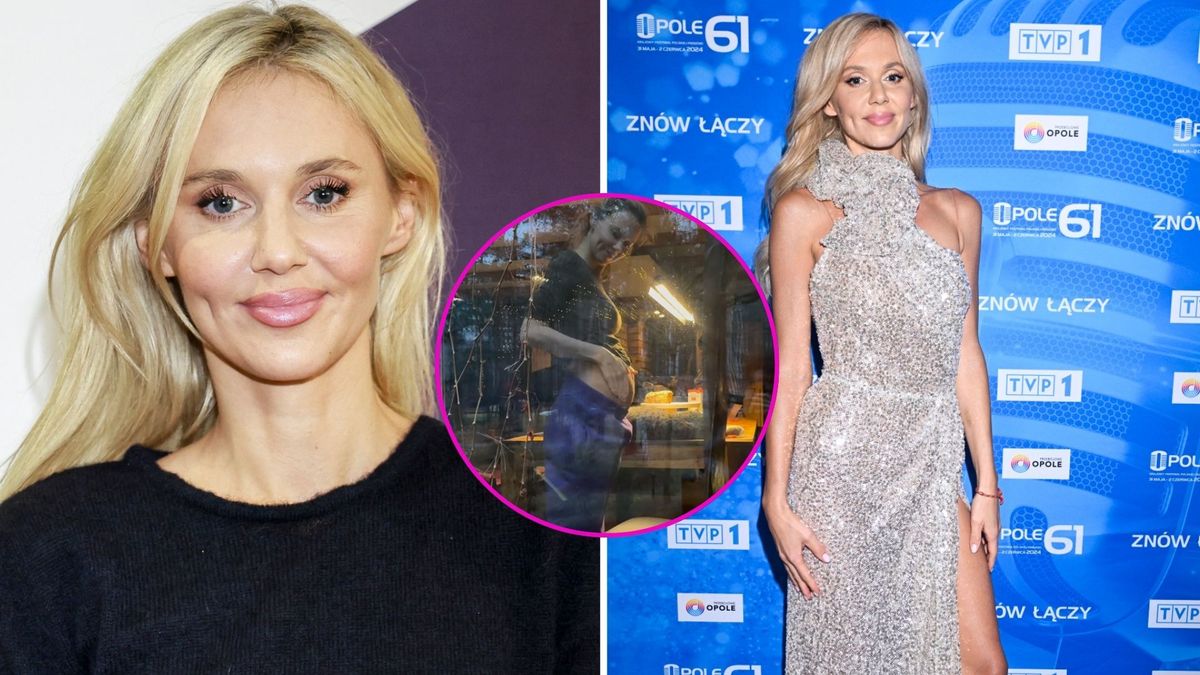 Kasia Moś po raz pierwszy pokazała brzuszek CIĄŻOWY! Fani: "Jaki już duży brzusio" (WIDEO)