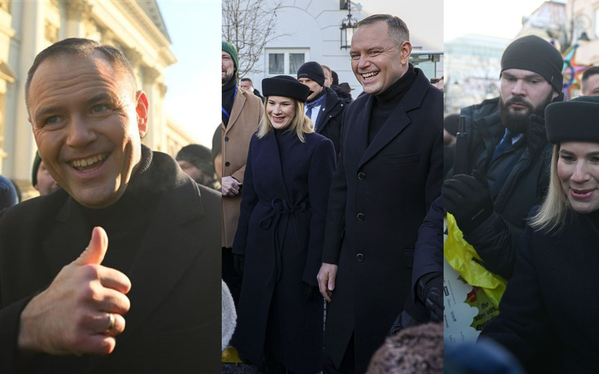 Para prezydencka na orszaku Trzech Króli. Marta Nawrocka zachwyciła stylizacją